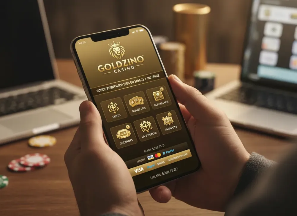 Goldzino casino recenzja gier kasynowych i metod płatności
